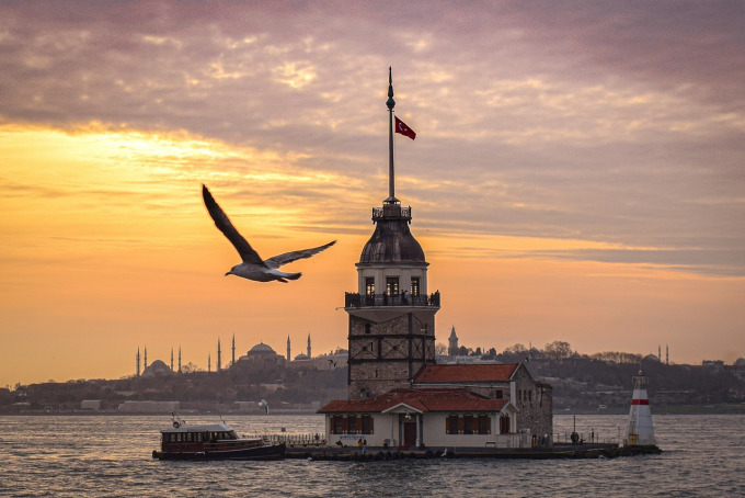 Istanbul Bosphorus sunset travel
