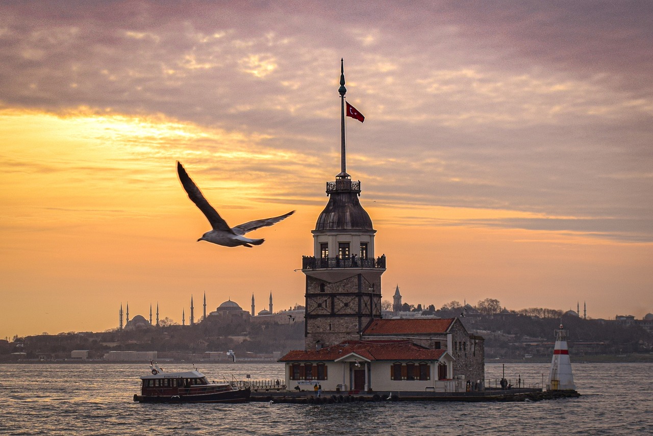 Istanbul Bosphorus sunset travel