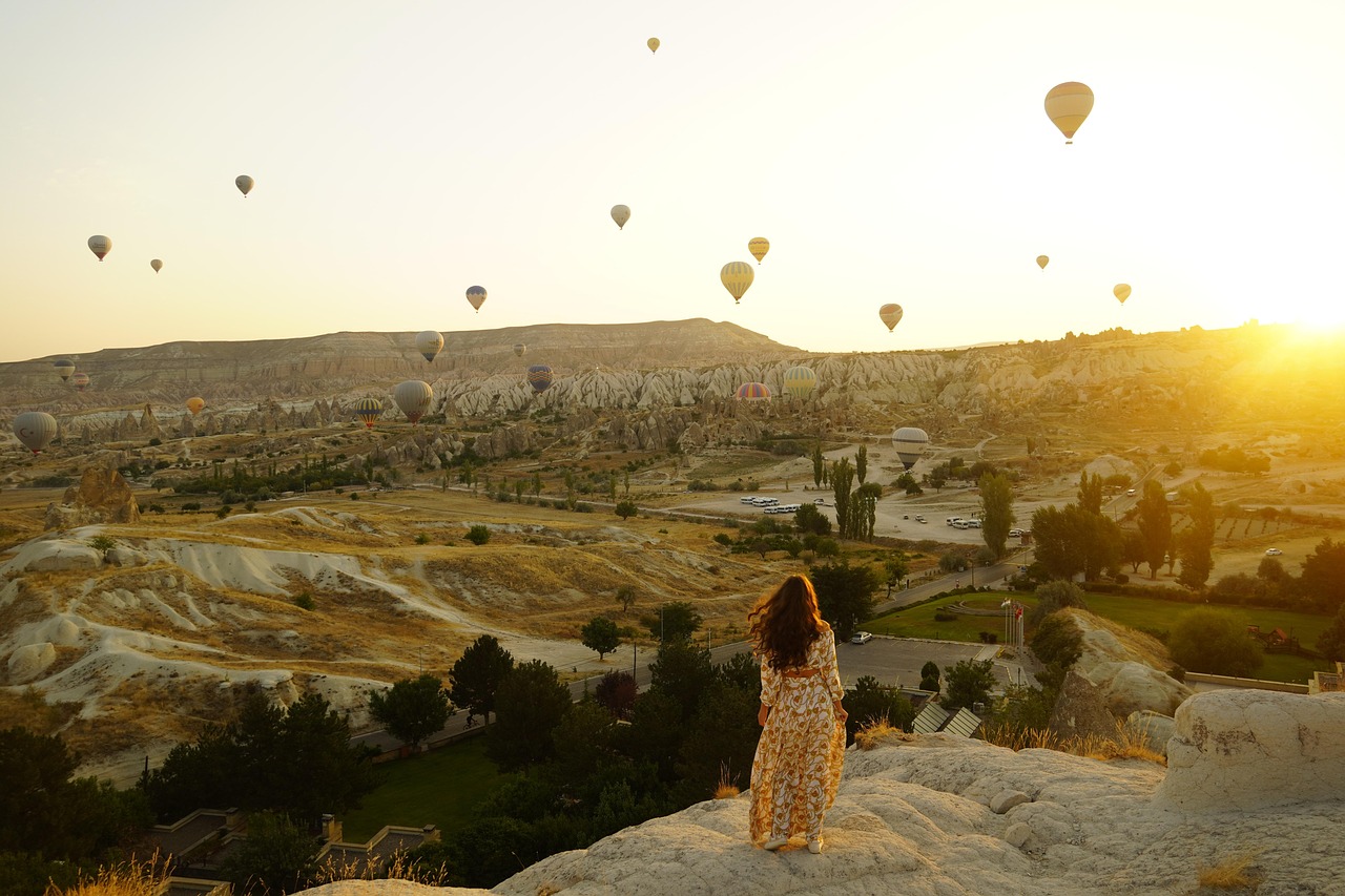 Cappadocia Turkey balloons travel